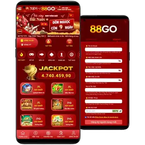Đăng Ký 88GO – Tạo tài khoản mới nhận thưởng chào mừng hấp dẫn